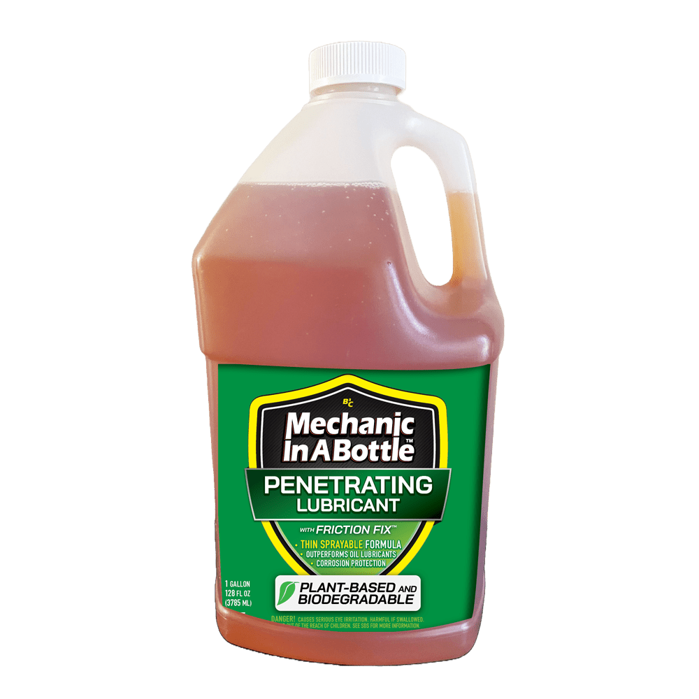 MECHANIC IN A BOTTLE BIODEGRADABLE ALL PURPOSE PENETRATING LUBRICANT GALLON