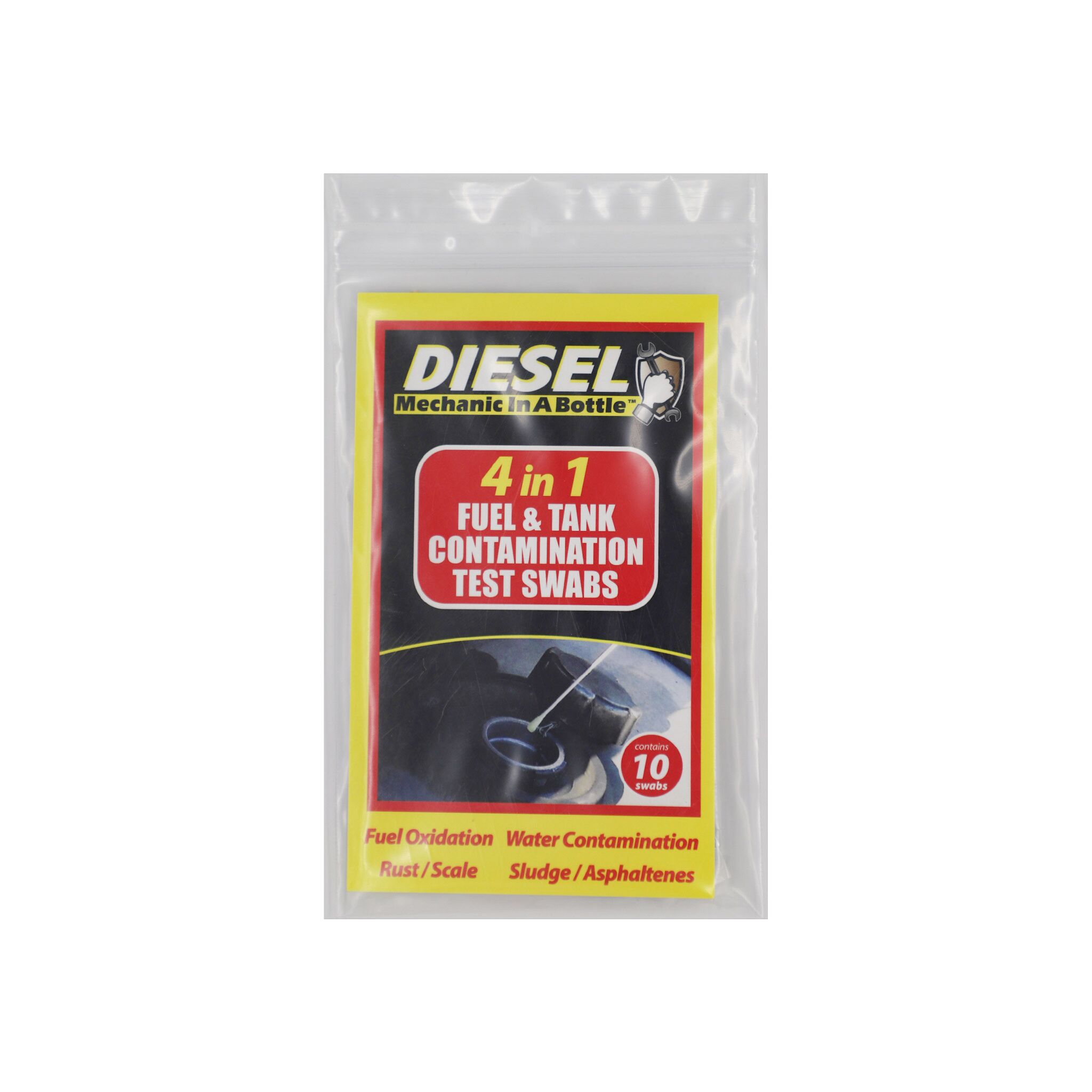 Diesel Mechanic In a Bottle 4-In-1 Test Swabs