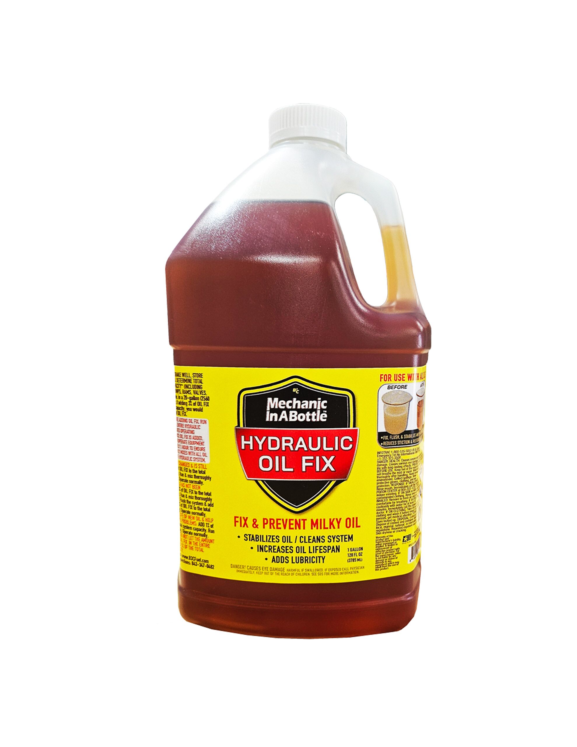 Mechanic In A Bottle Hydraulic Oil Fix & Stabilizer - Image 2