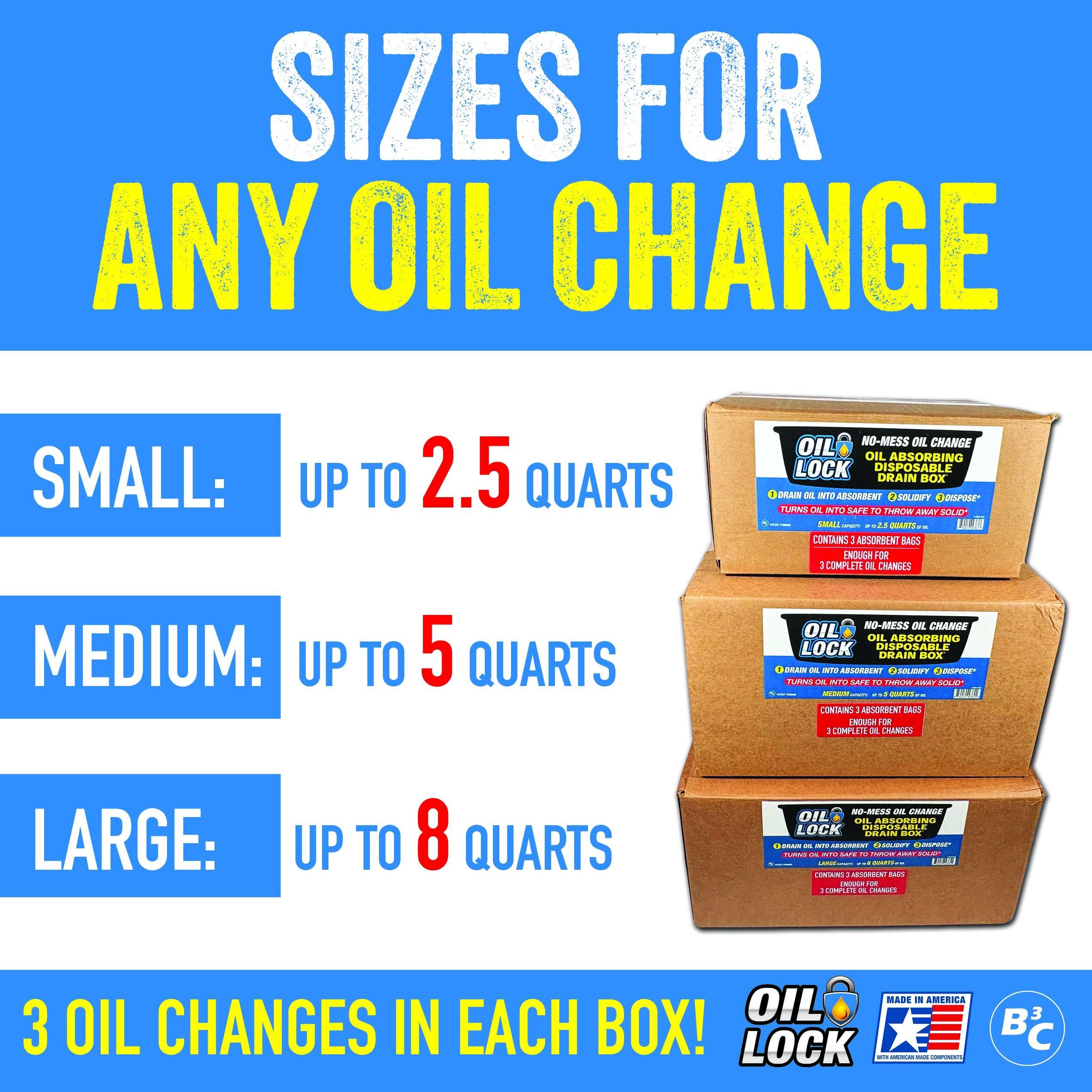 OIL LOCK DISPOSABLE NO MESS OIL CHANGE (3 OIL CHANGES IN EACH BOX) - Image 4