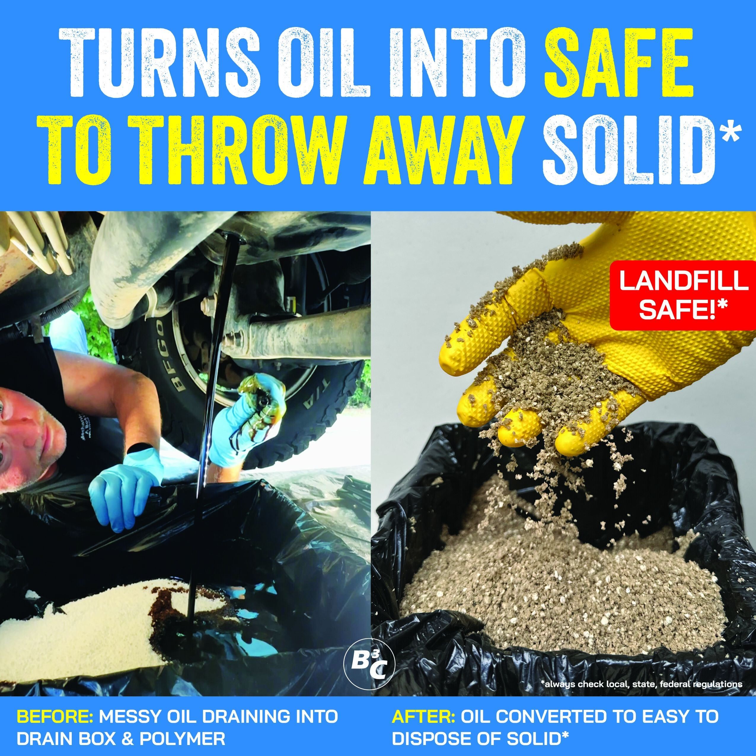 OIL LOCK DISPOSABLE NO MESS OIL CHANGE (3 OIL CHANGES IN EACH BOX) - Image 6