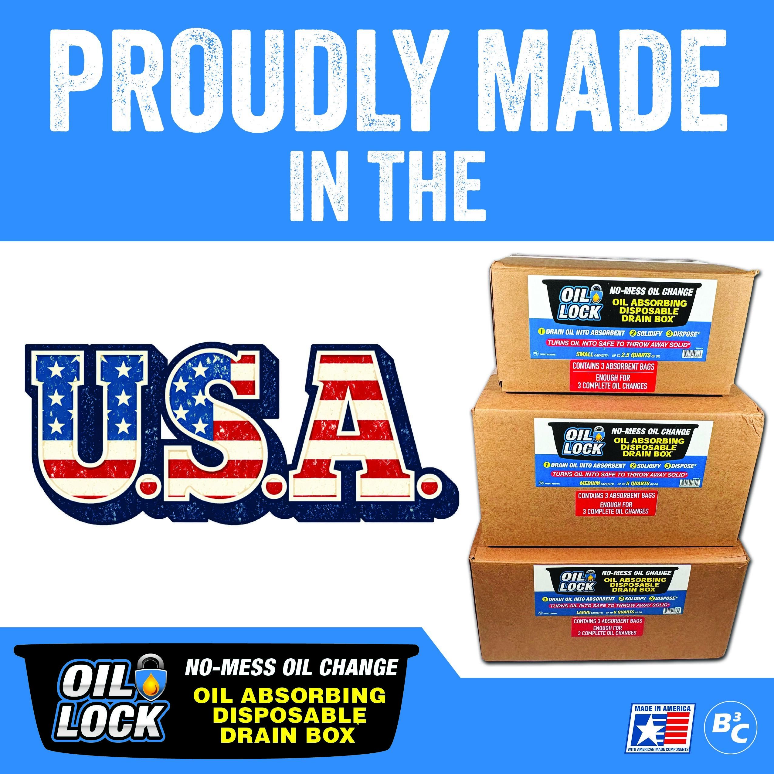 OIL LOCK DISPOSABLE NO MESS OIL CHANGE (3 OIL CHANGES IN EACH BOX) - Image 9